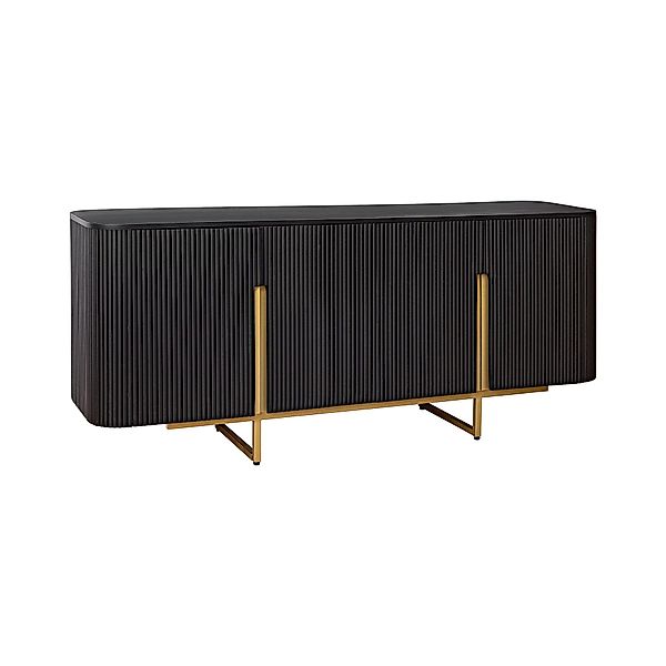 riess-ambiente Sideboard GATSBY 160cm schwarz / günstig online kaufen