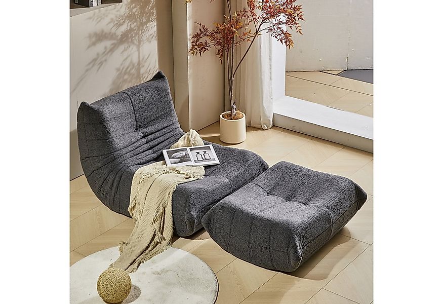 REDOM Sofa Sitzsack, Einzelsofa, Wohnzimmer Sofa, Interne rahmenlose Strukt günstig online kaufen