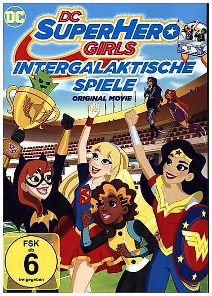 Universal Pictures DVD DC Super Hero Girls: Intergalaktische Spiele, 1 DVD günstig online kaufen