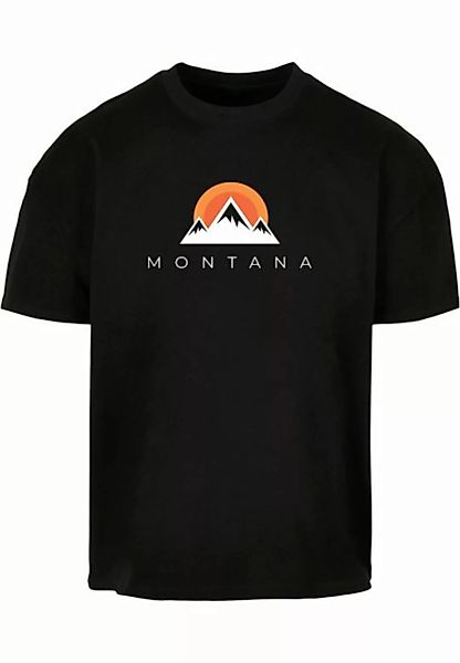 Merchcode T-Shirt Merchcode Herren Montana X Ultra Heavy Cotton Box T-Shirt günstig online kaufen