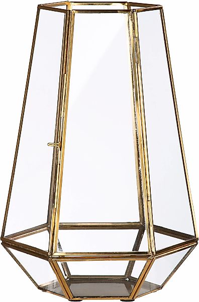 GILDE Windlicht "Kerzenhalter Cozy, 6-eckig", (1 St.), 1-flammig, aus Metal günstig online kaufen