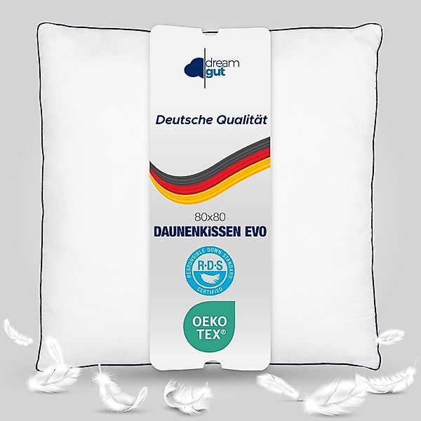 dream gut Daunenkissen Daunen + Federn günstig online kaufen