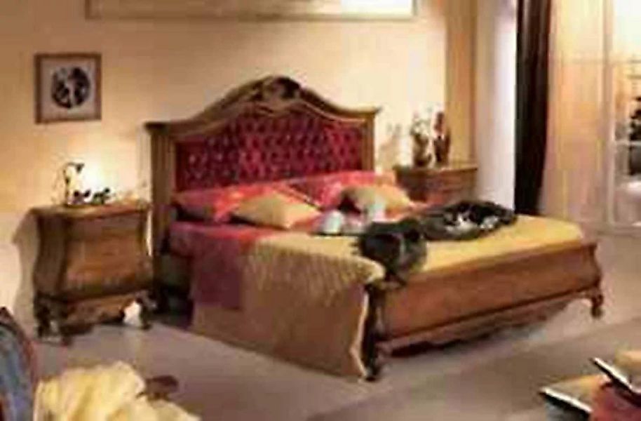 JVmoebel Bett Chesterfield Bett gepolstert Classic 180x200 Doppelbett Bettr günstig online kaufen