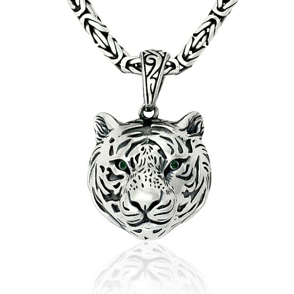 Tony Fein Kettenanhänger Tigeranhänger 925er Silber, günstig online kaufen