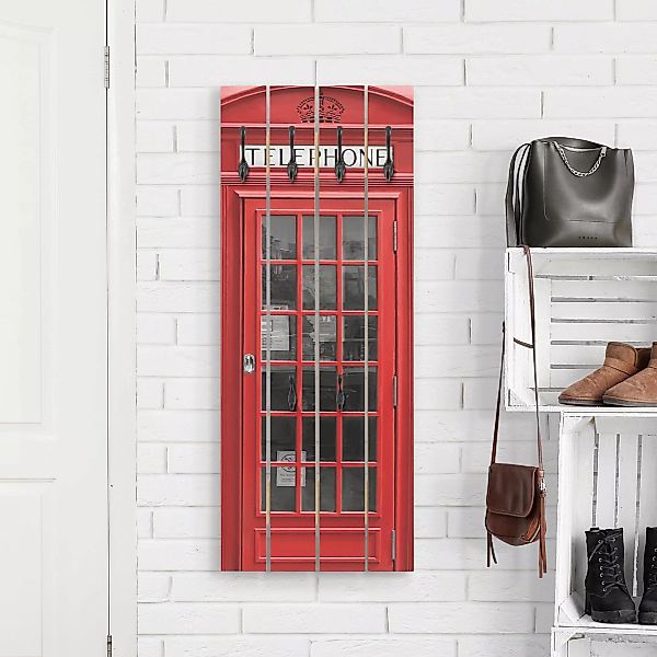 Wandgarderobe Holzpalette No.58 Telephone günstig online kaufen