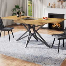 Flieks Esstisch ausziehbarer Tisch (Metallbeine mit günstig online kaufen