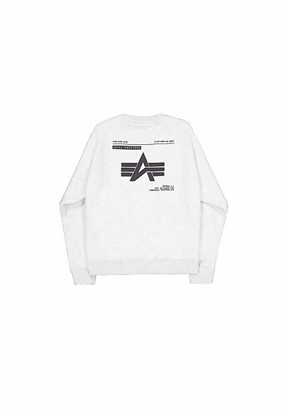 Alpha Industries Sweater "Label Sweatshirt Backprint" günstig online kaufen