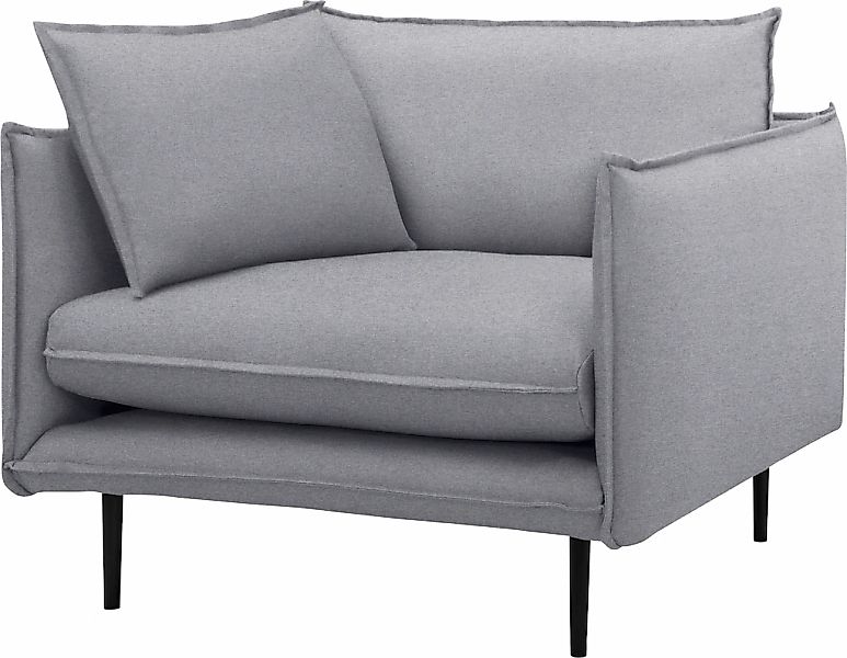 Home affaire 1,5-Sitzer "Somba" mit dickem Keder und eleganter Optik günstig online kaufen