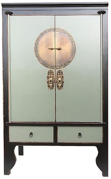 OPIUM OUTLET Kleiderschrank Chinesischer Hochzeitsschrank im Vintage-Stil ( günstig online kaufen
