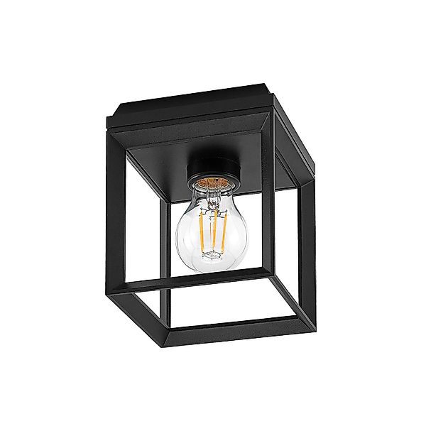 Arcchio Deckenlampe Cayla 9928055 Retro Vintage Antik in Schwarz aus Metall günstig online kaufen