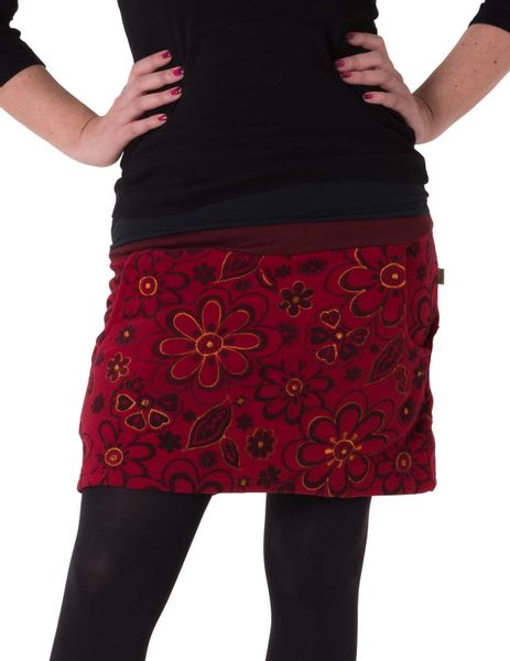 Vishes A-Linien-Rock Vishes Warmer Fleece Rock günstig online kaufen