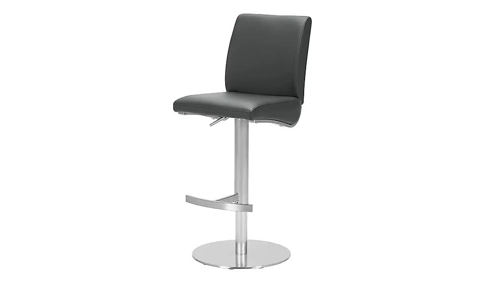 Barhocker  Vittoria ¦ grau ¦ Maße (cm): B: 42 H: 87 T: 50.0 Polstermöbel > günstig online kaufen