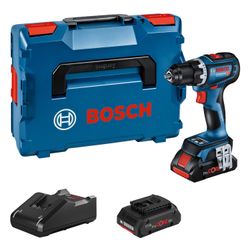 Bosch Professional 18 V Akku-Bohrschrauber GSR 18V-90 C inkl. 4 Ah Akkus günstig online kaufen