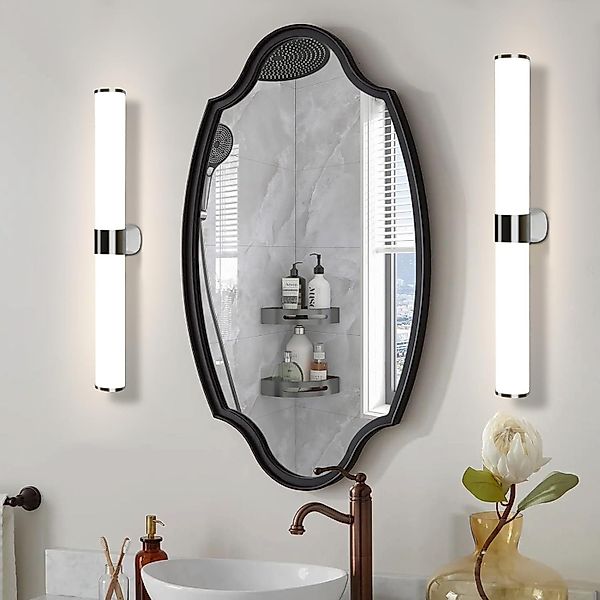 Nettlife LED Spiegelleuchte Bad Spiegellampe 40/60CM günstig online kaufen
