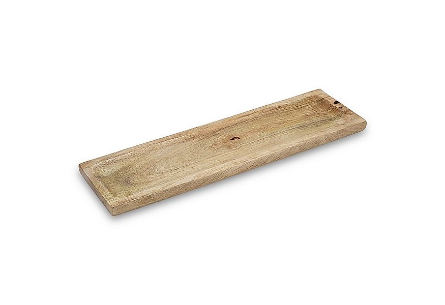 Spetebo Dekotablett Mangoholz Kerzentablett natur - 46 x 13 cm (Stück, 1 St günstig online kaufen
