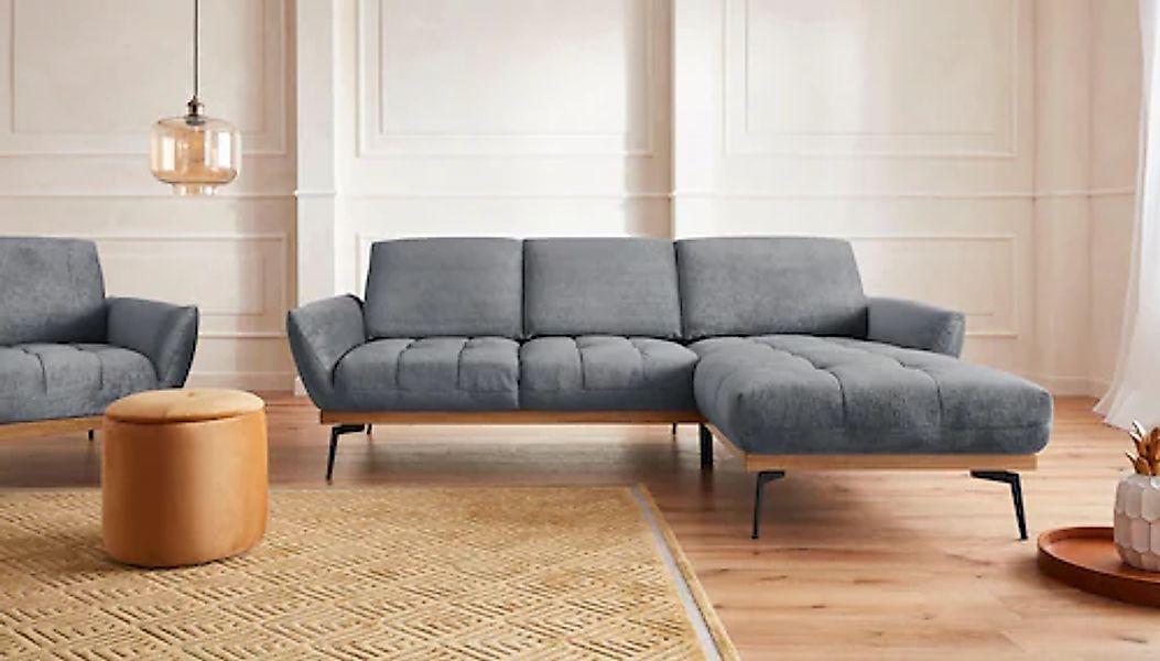 exxpo - sofa fashion Ecksofa »Palic, inkl. Rückenverstellung, bequem, elega günstig online kaufen