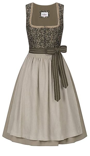 Nübler Trachtenkleid Midi Dirndl Gina in günstig online kaufen