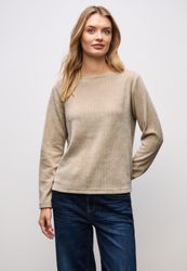 STREET ONE Rundhalspullover günstig online kaufen