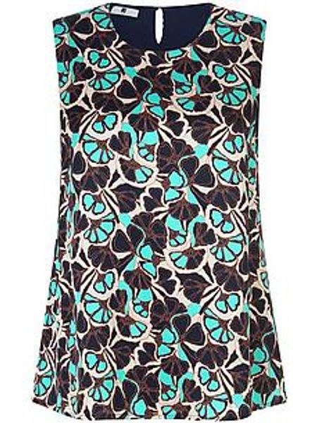 Blusen-Top Rundhals-Ausschnitt Anna Aura beige günstig online kaufen