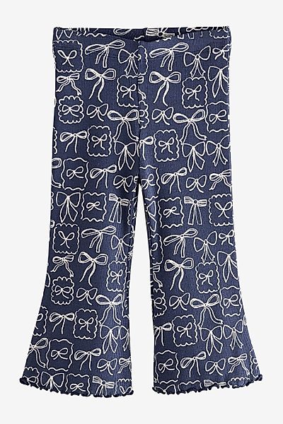 Next Leggings Gerippte Leggings mit ausgestelltem günstig online kaufen