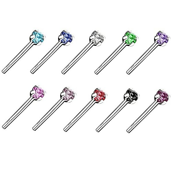Taffstyle Nasenpiercing Piercing Nase Ohr Lippe günstig online kaufen