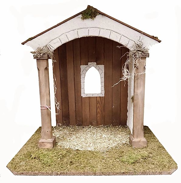 Alfred Kolbe Krippe "Krippenstall für 25 cm Figuren, Weihnachtsdeko" Echtho günstig online kaufen