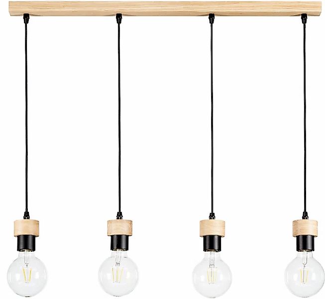 BRITOP LIGHTING Pendelleuchte »CLARTE«, 4 flammig, Leuchtmittel E27   Leuch günstig online kaufen