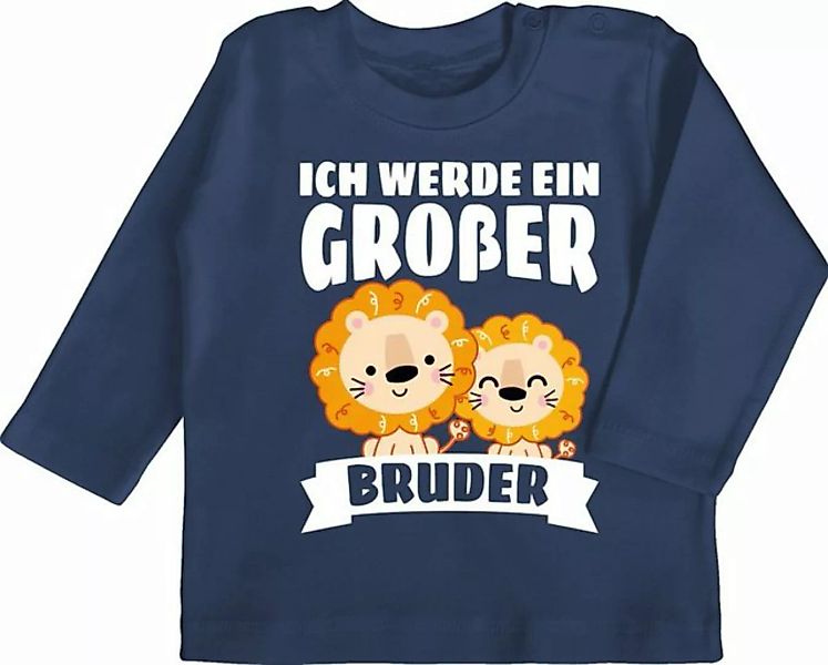 Shirtracer T-Shirt Ich werde ein großer Bruder - Löwe Großer Bruder günstig online kaufen