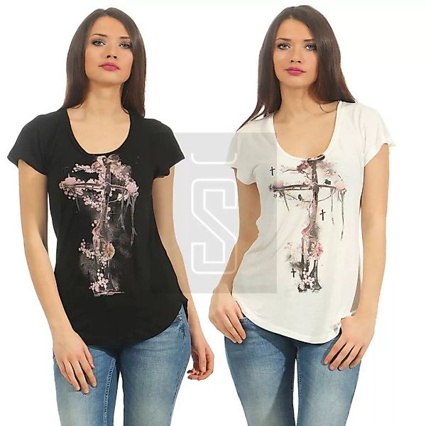 Religion Damen T-Shirt CORNER STONE TEE B142COT40 günstig online kaufen