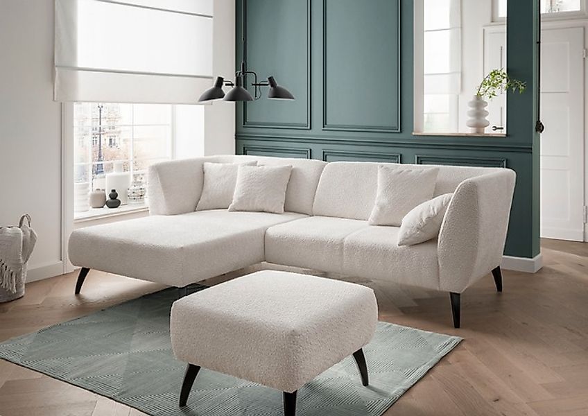 INOSIGN Ecksofa »Colori Polstermöbel mit zeitlos eleganter Rückenführung. L günstig online kaufen