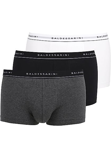 BALDESSARINI Boxer Monaco (3er-Pack) mit Logo-Bund günstig online kaufen