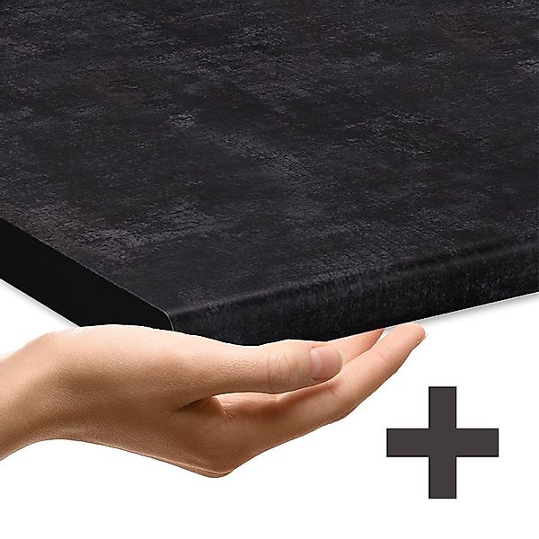 Vicco Küchenzeile R-Line, Anthrazit Hochglanz/Weiß, 350 günstig online kaufen