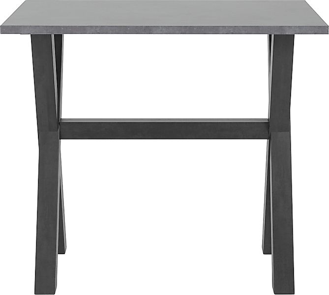 Mäusbacher Bartisch, Gestell in X-Form (Breite günstig online kaufen