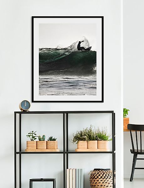 queence Bild "WAVE", Strand-Meer Bilder-Himmel-Foto-Sport, (1 St.), HD Prem günstig online kaufen