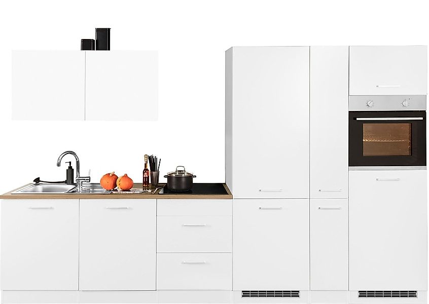 KOCHSTATION Küchenzeile "KS-Kehl", ohne E-Geräte, Breite 330 cm, für Kühl/G günstig online kaufen