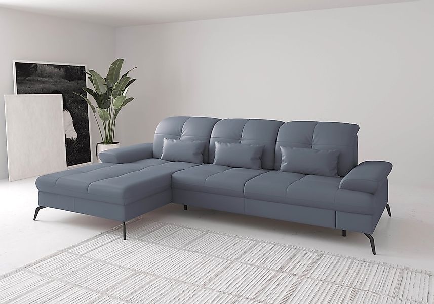 sit&more Ecksofa "Amica, L-Form, inkl. Sitztiefenverstellung & Armteilverst günstig online kaufen