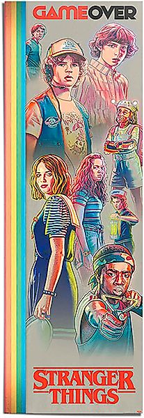 Reinders Poster "Stranger things - game over" günstig online kaufen