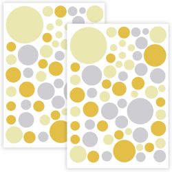 WANDKIND Wandtattoo Kreise Set 120 Stück günstig online kaufen