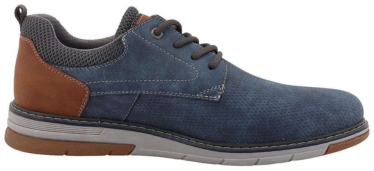 TOM TAILOR Sneaker "Dylan" Freizeitschuh, Halbschuh, Schnürschuh mit Kontra günstig online kaufen