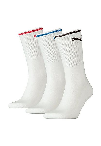PUMA Socken CREW SOCK STRIPE 3 Paar (Packung, 3-Paar, 3er-Pack) günstig online kaufen