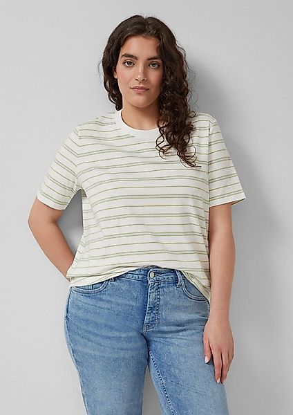 s.Oliver Kurzarmshirt T-Shirt Jersey-T-Shirt mit Streifen günstig online kaufen