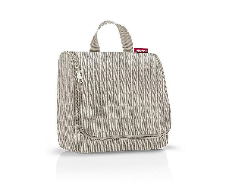 REISENTHEL® Kulturbeutel toiletbag herringbone sand, toiletbag günstig online kaufen