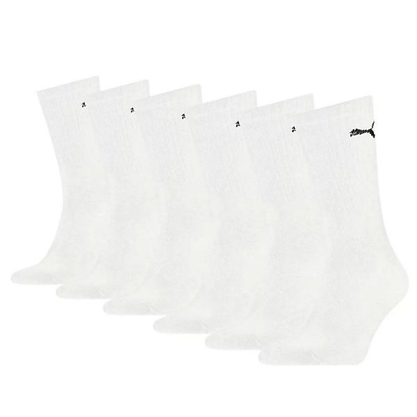 PUMA Unisex Sportsocken, 6 Paar - Short Crew Socks, Tennissocken, einfarbig günstig online kaufen