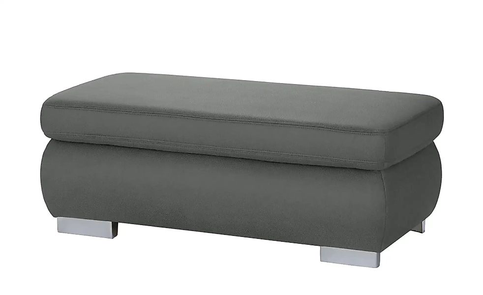 Lounge Collection XXL-Hocker  Kathrin ¦ grau ¦ Maße (cm): B: 129 H: 47 T: 6 günstig online kaufen