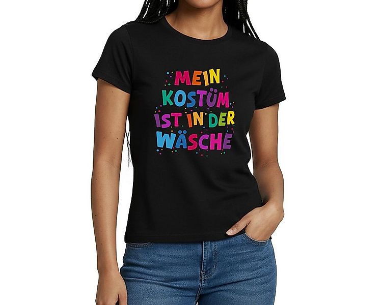 Spreadshirt T-Shirt Mein Kostüm Ist In Der Wäsche Fasching Karneval Frauen günstig online kaufen