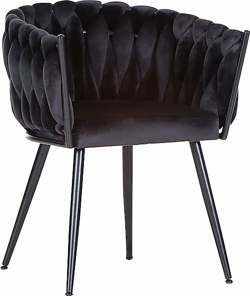 Gutmann Factory Esszimmersessel, mit elegant geflochtener Rückenlehne günstig online kaufen