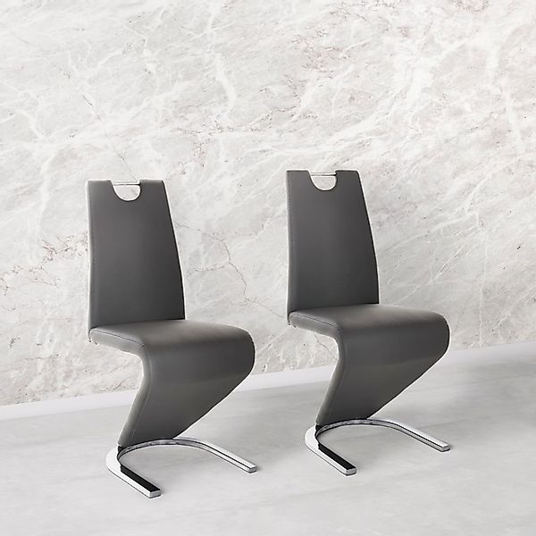 Home affaire Esszimmerstuhl »Monza«, (Set), 2 St., Kunstleder, Bezug in Kun günstig online kaufen