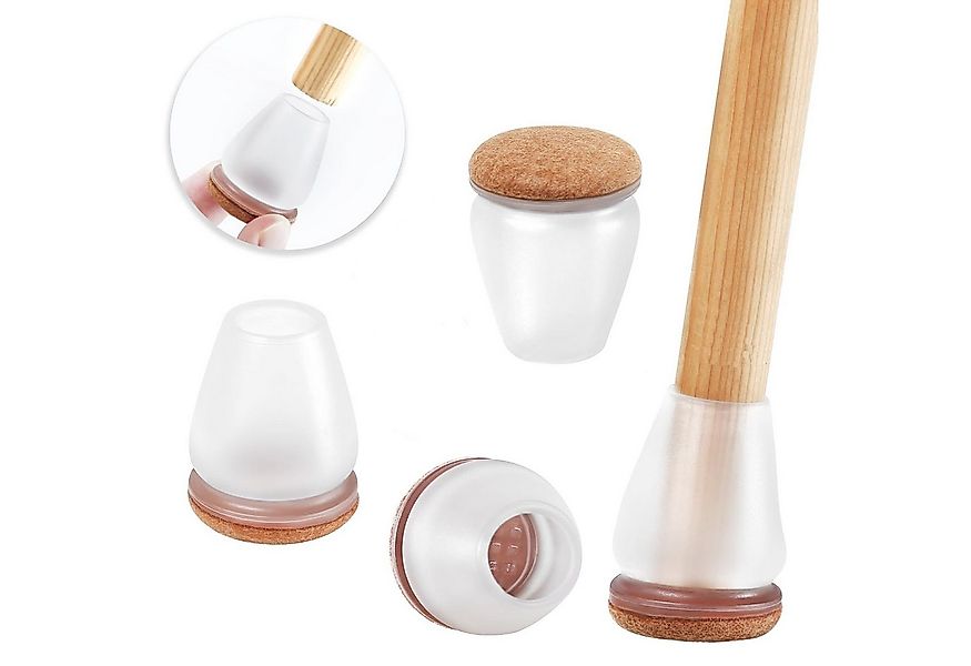 Coonoor Stuhlsocke Stuhlbein-Schoner mit Filz, Kratz- und Geräuschschutz fü günstig online kaufen