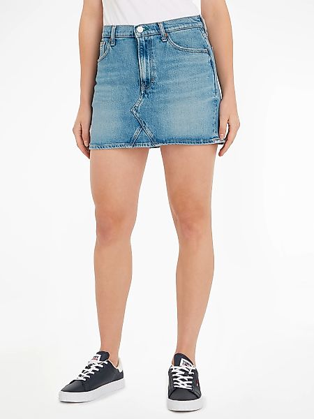 Tommy Jeans Minirock "IZZIE MR MN SKIRT CH6119", Webrock im 5-Pocket-Style günstig online kaufen