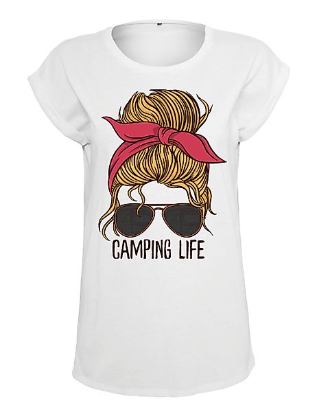 Youth Designz Print-Shirt "Camping Life Frau" günstig online kaufen